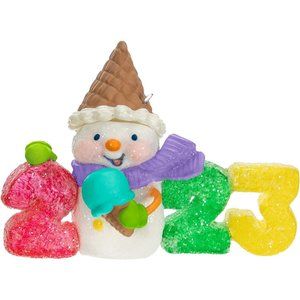 Baby Toy 2023 Sweet Decade Plastic Keepsake Christmas Ornament